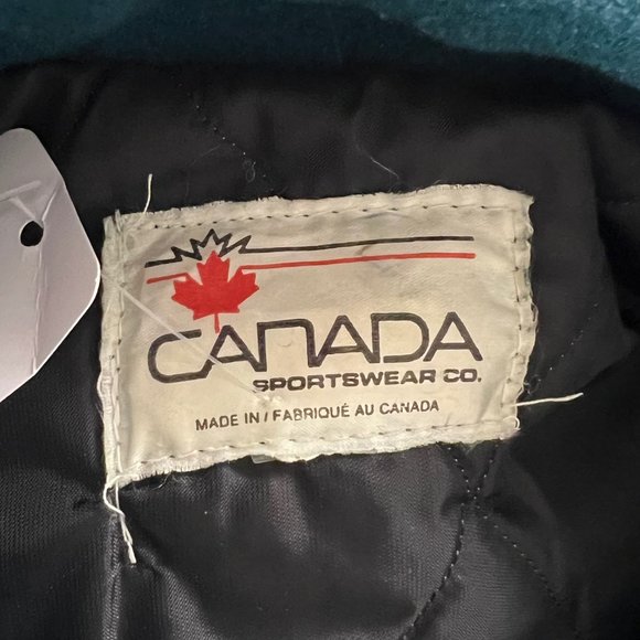 Vintage Canada Sportswear Co UOHS Deena Leather Varsity Jacket - Picture 7 of 11